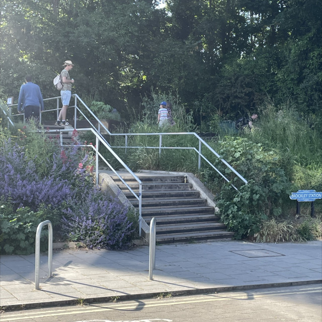Brockley station