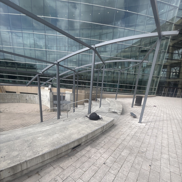 waxed library ledge