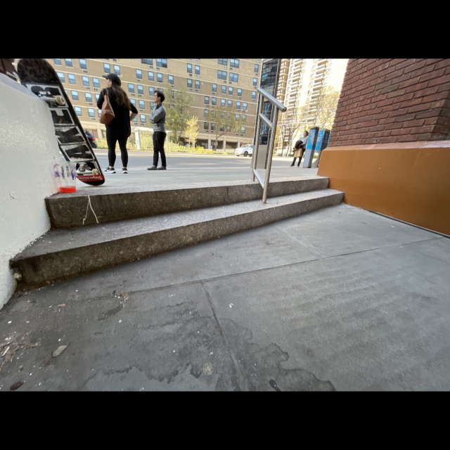 2 stair and rail for litle rail for nose slide 