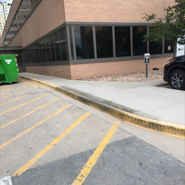 Waxed curb