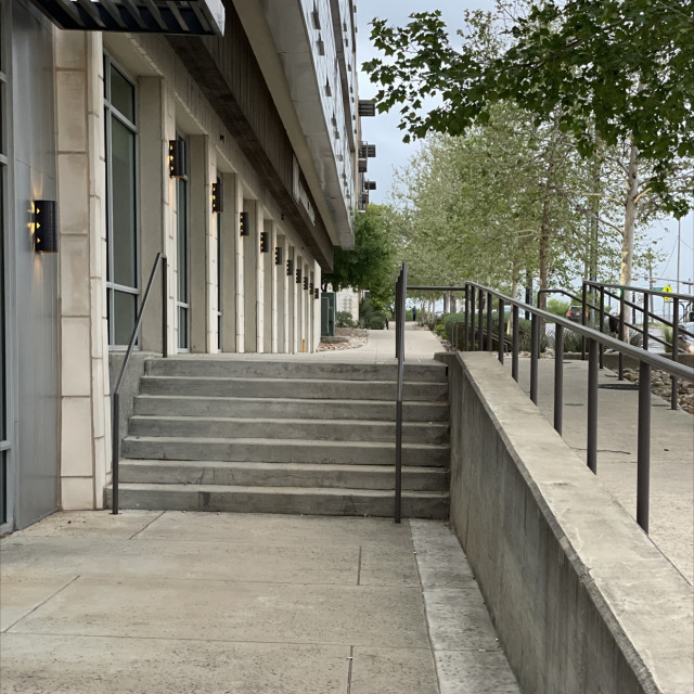 7 stair and handrail