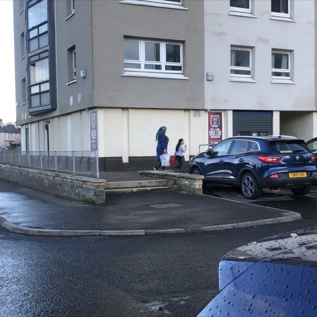 Rail + curb