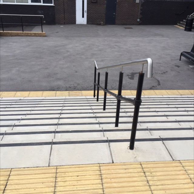 School plaza type shit