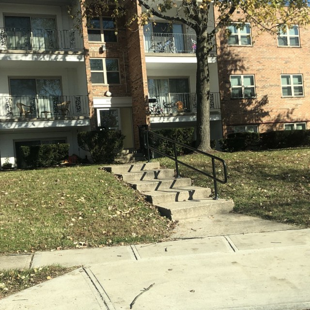 Really low apartment rail