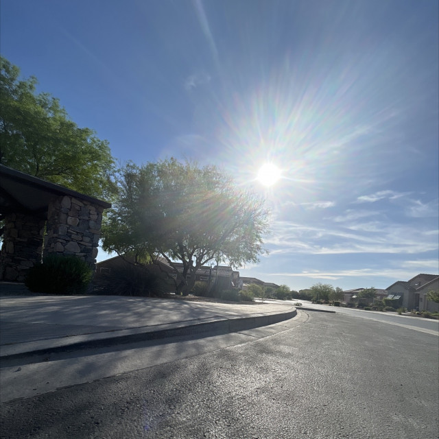 Waxed curb 