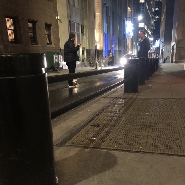 Round rail on pine st 
