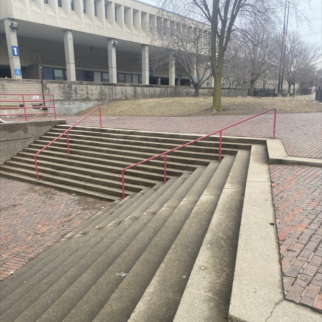 Madison park front rails 