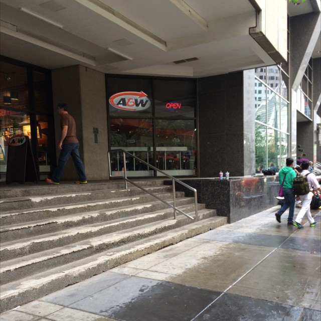 A&W handrail 