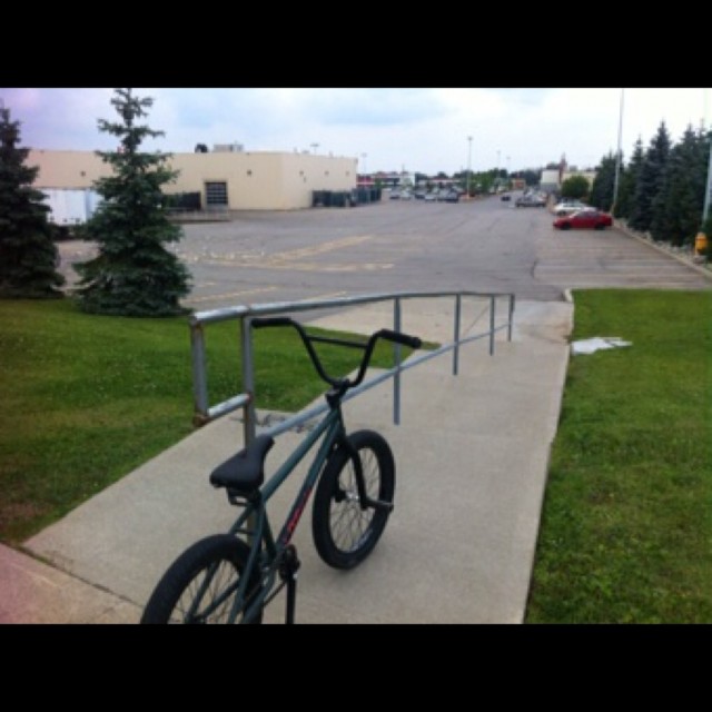 Old target rail