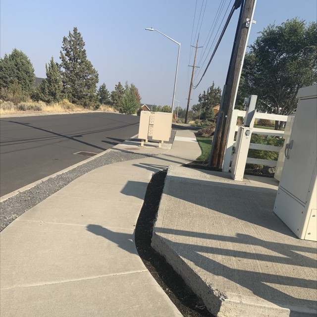 Electric box gap