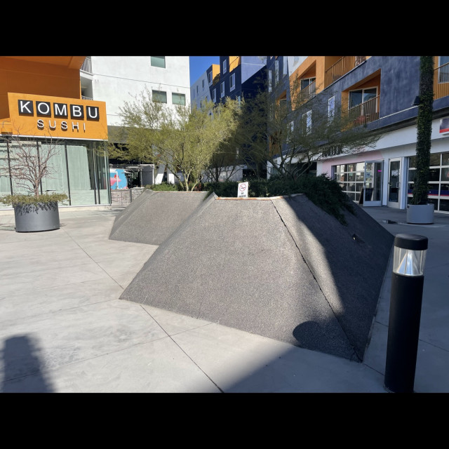 Steep banks