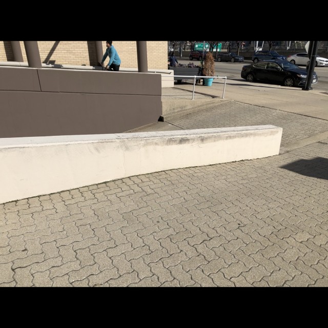 Down hill ledge