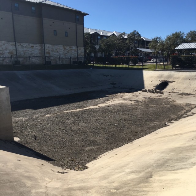 Drainage ditch bowl