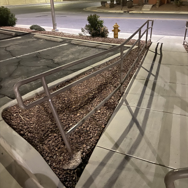 bent brown rails 