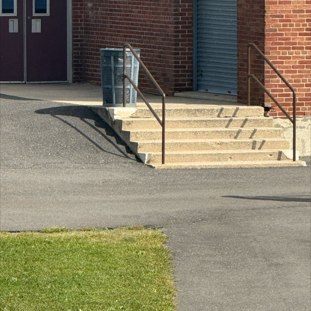 stair and bank 