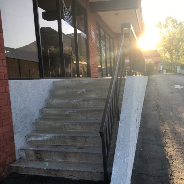 8 stair to Flat rail 