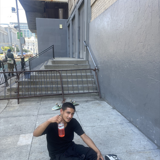 7 stair with barrier 