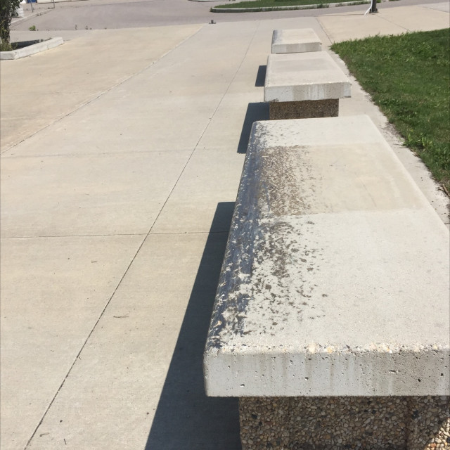 Sick ledge grind 