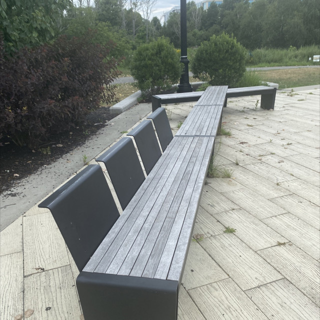 Rivergreen benches