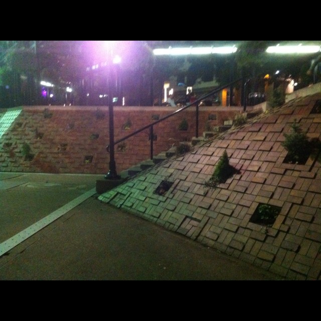 Scary banks + scary rail