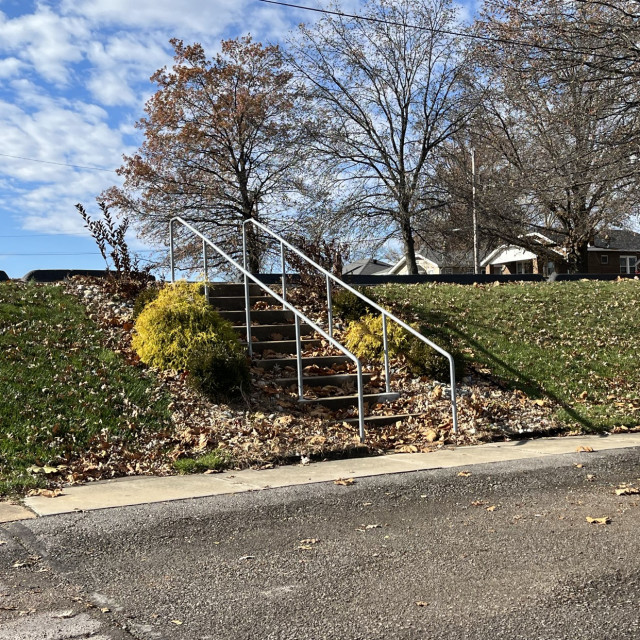 Weird run up rail