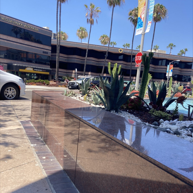 marble ledge