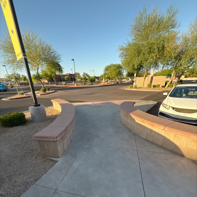 Panda Express ledges ????