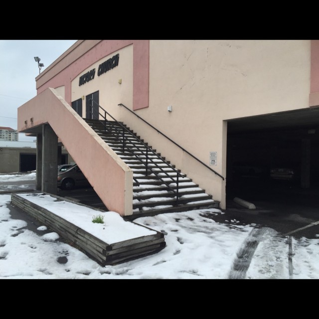 Victory church rails