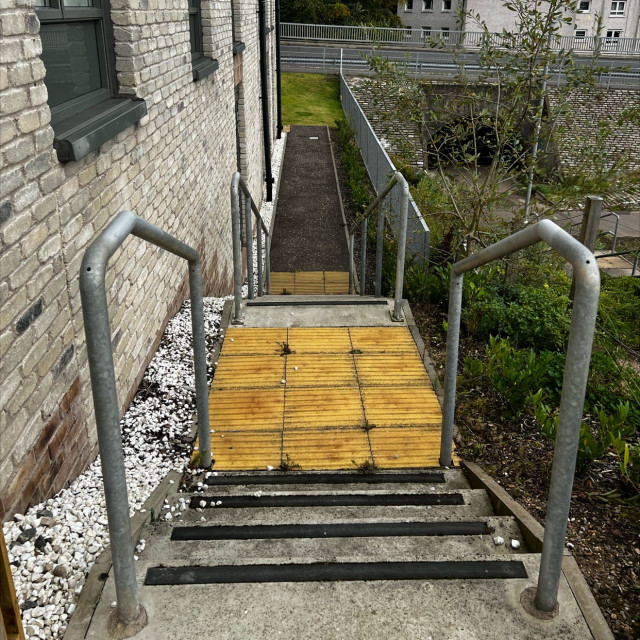 Gap to rail 