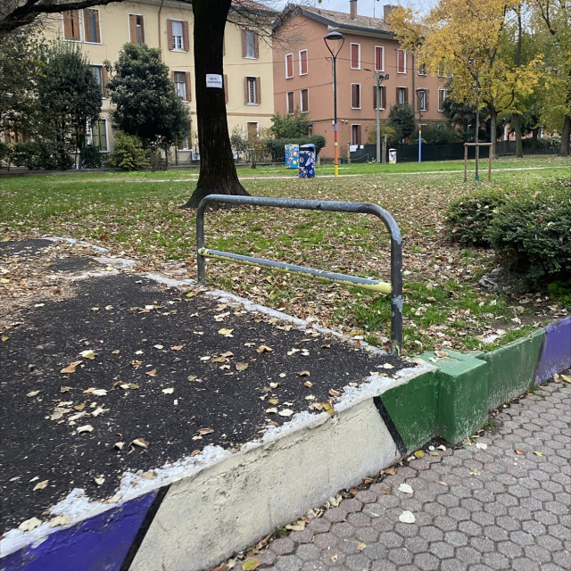 ringhiera a gradini