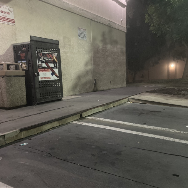 Angel iron curb 