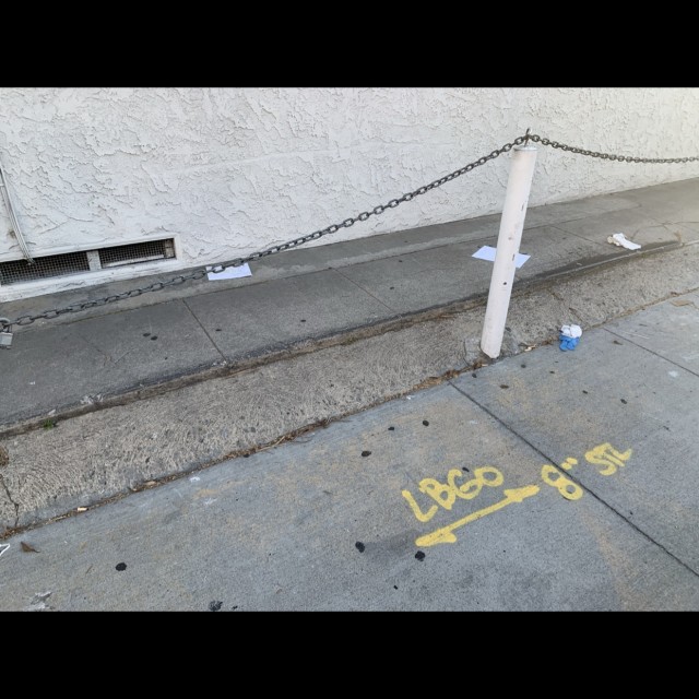 Bank to ledge