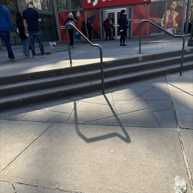 3 stair with rails 