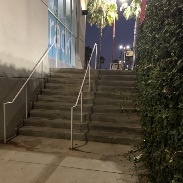 10 stair with rail 