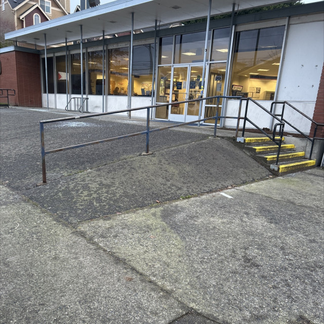 Post office bank to rail 