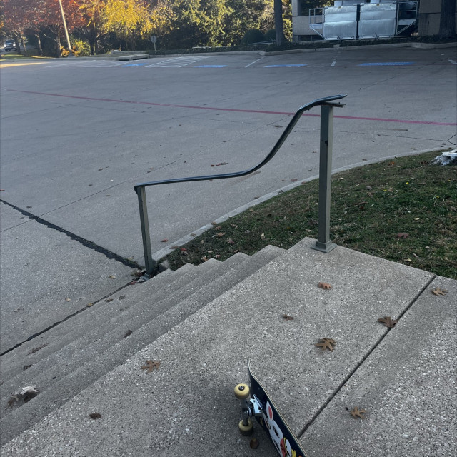 dipped handrail