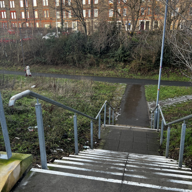 Perfect large left kinked rail