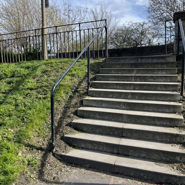 run up with curb