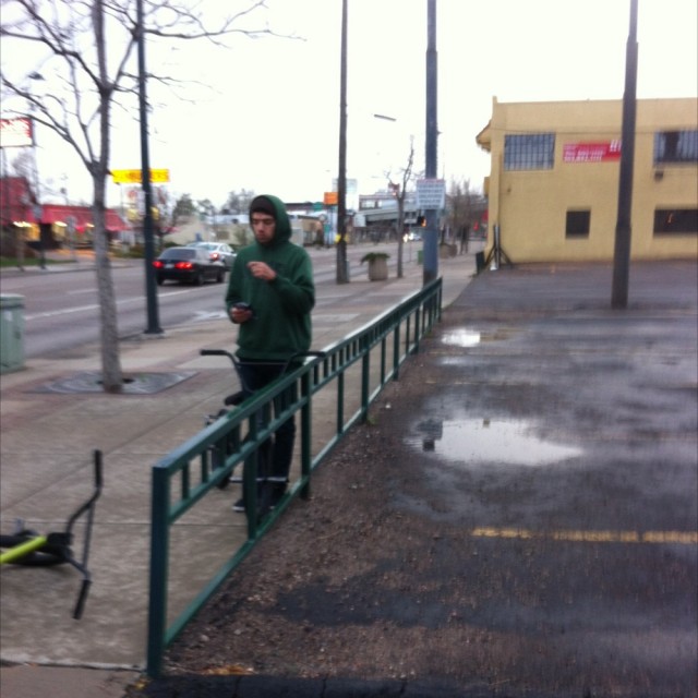Bump to rail
