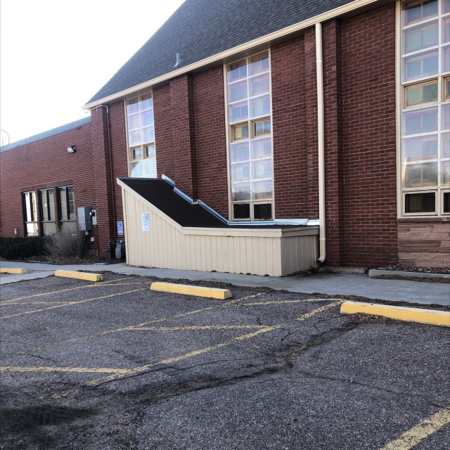Church roof bank 