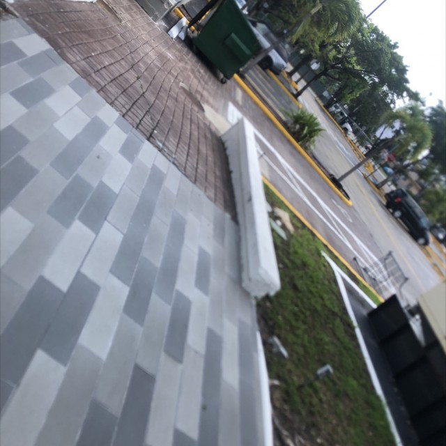 low ledge