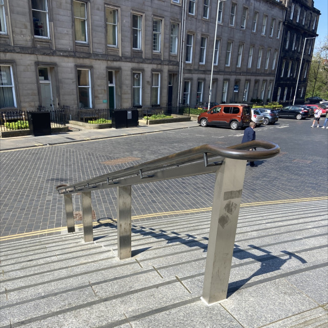 Usher hall rails