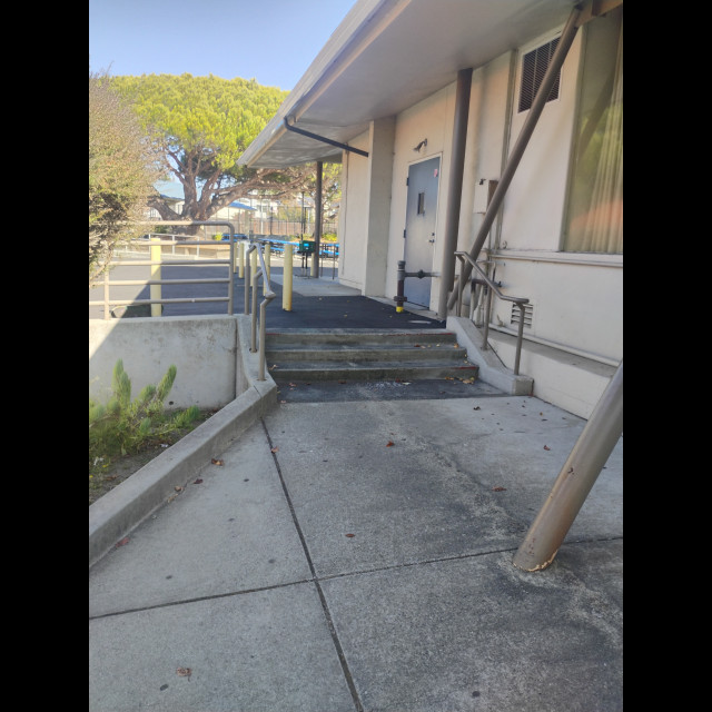 Borel Middle School Stairs