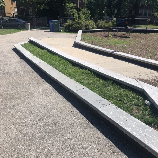 Small play ground ledge 