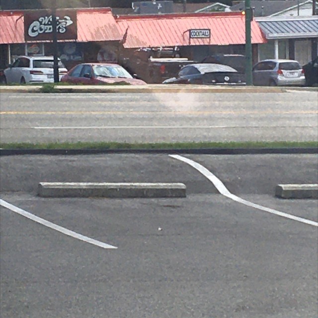 Cool bump in Andy’s parking lot