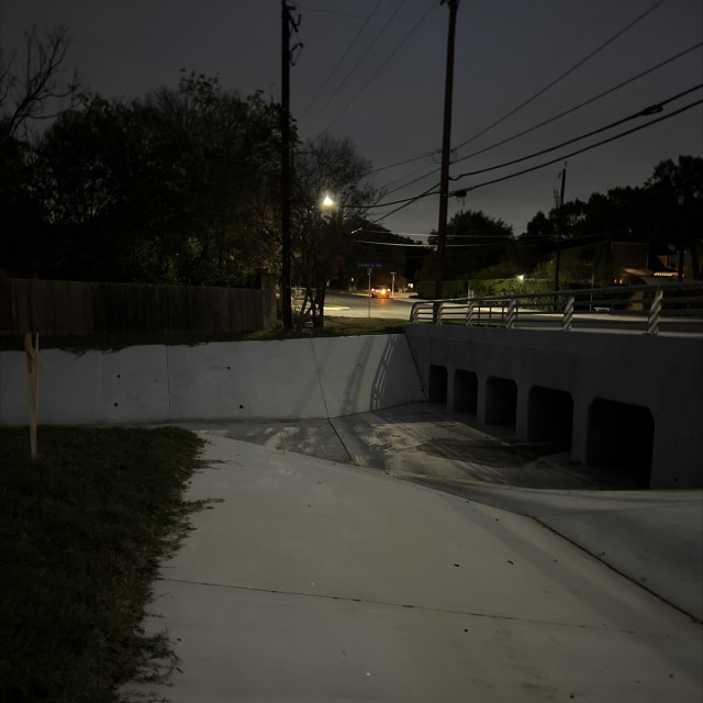 Vance Jackson ditches
