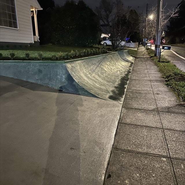 crazy quarter pipe 