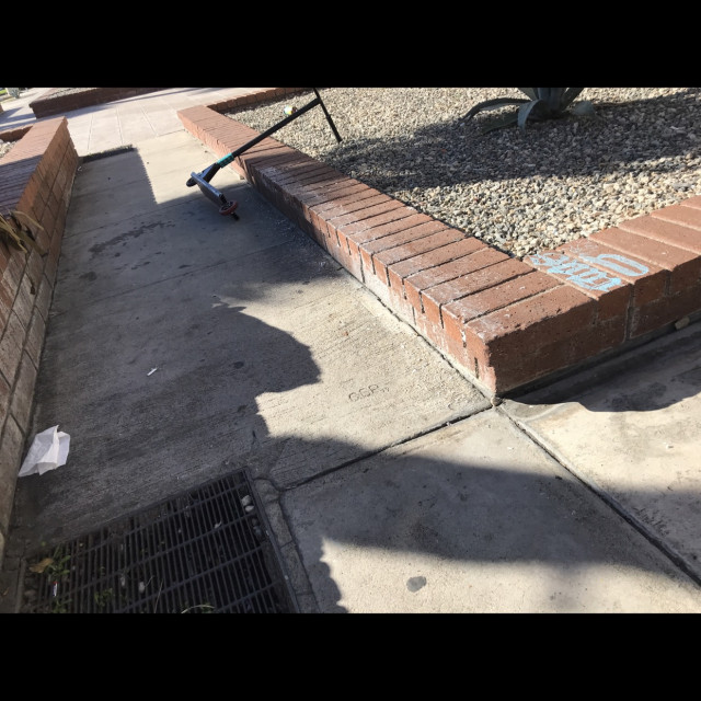 Scary ledge