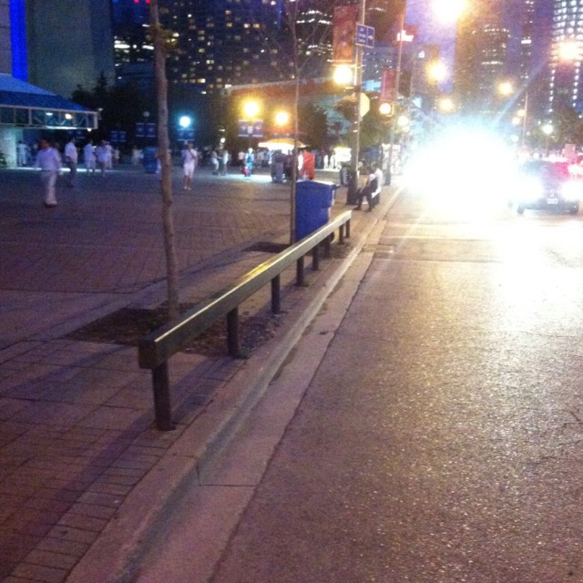 Rogers centre rails