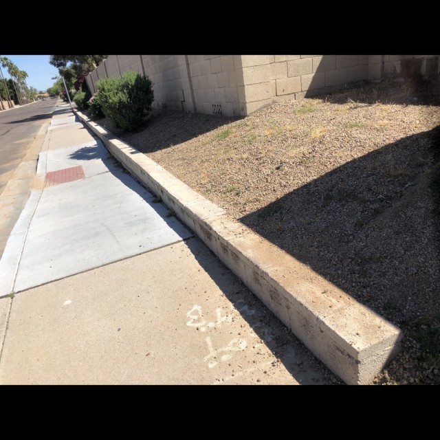 Long ledge